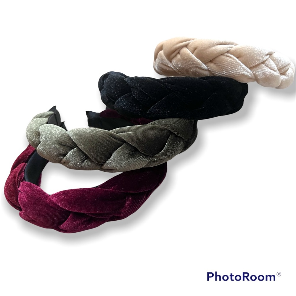 Velvet headband